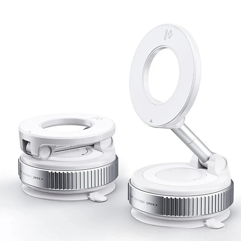 2025 Upgraded Vacuum Magnetic Phone Stand, Car Suction Cup Navigation Special Stand, Live Streaming Desktop Stand