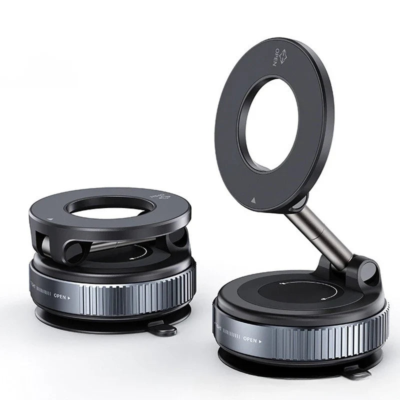 2025 Upgraded Vacuum Magnetic Phone Stand, Car Suction Cup Navigation Special Stand, Live Streaming Desktop Stand